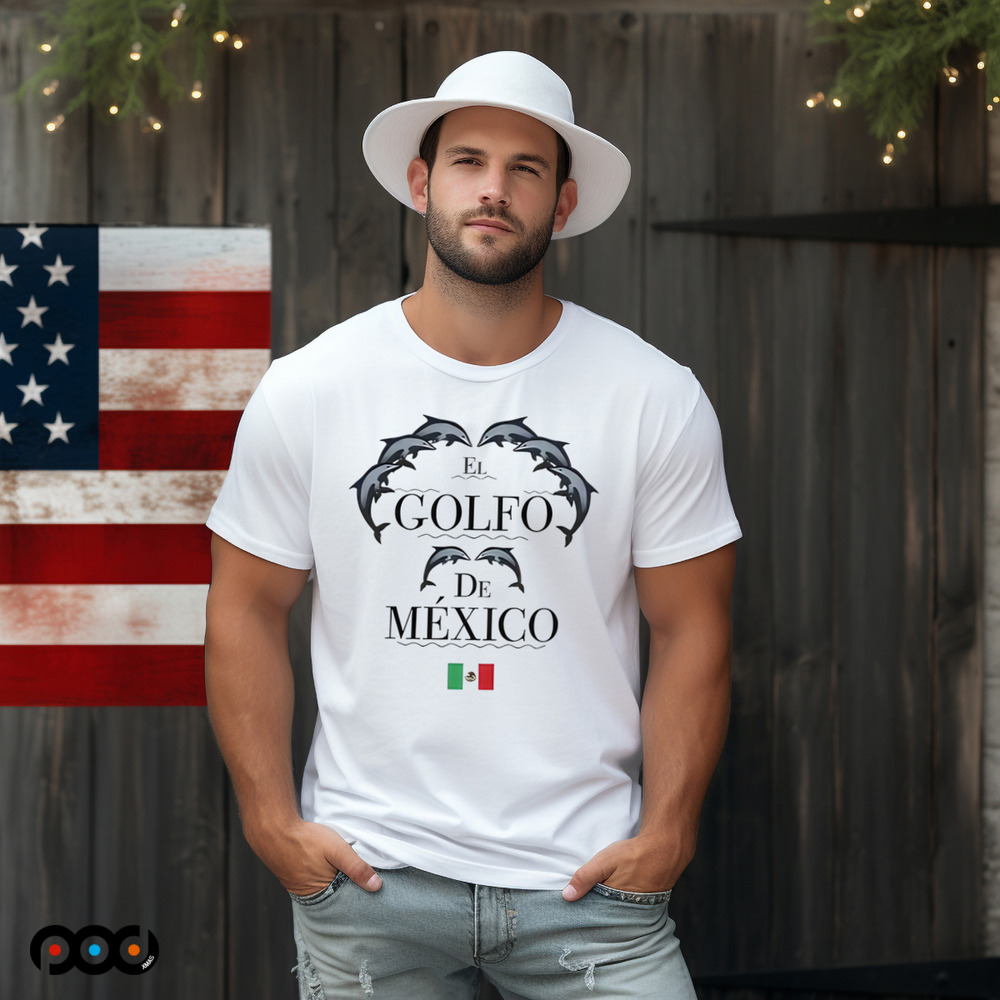 Patricio Campillo Wearing El Golfo De México 2025 shirt