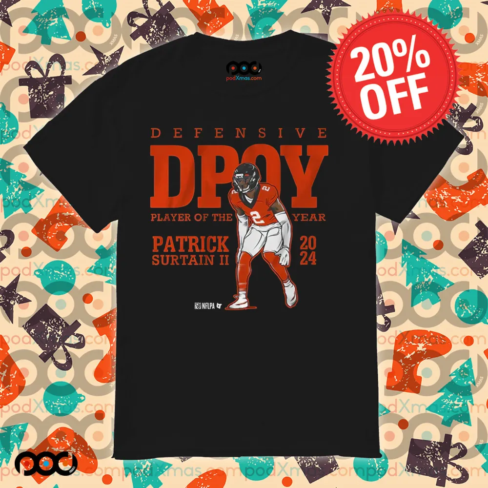 Patrick Surtain II Denver Broncos 2024 NFL Defensive Player Of The Year Shirt