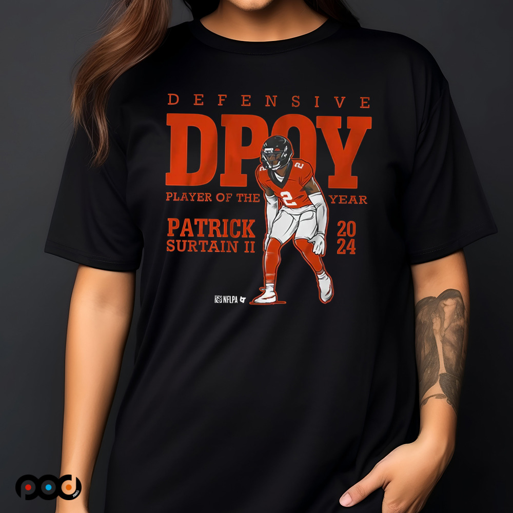 Patrick Surtain II Denver Broncos 2024 NFL Defensive Player Of The Year Shirt