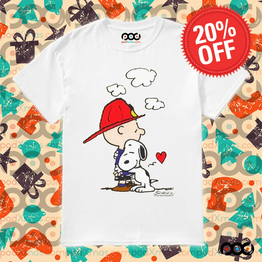 Peanuts Charity Wildfire Hug shirt
