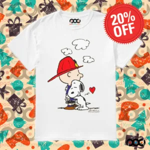 Peanuts Charity Wildfire Hug shirt
