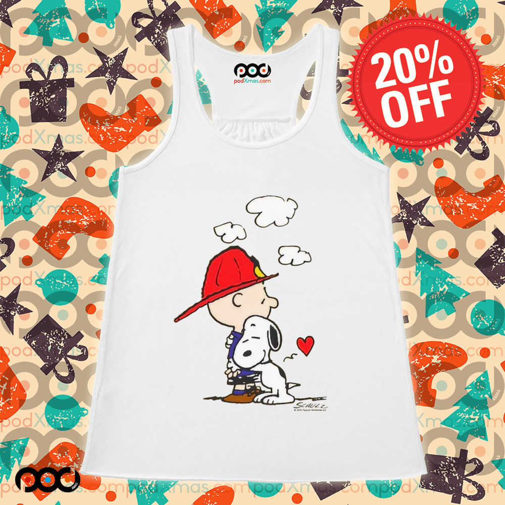 Peanuts Charity Wildfire Hug shirt