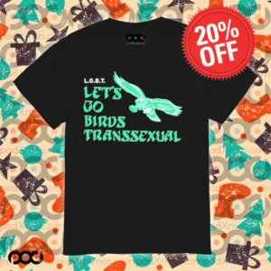 Philadelphia Eagle LGBT. Let's Go Birds Transsexual Shirts