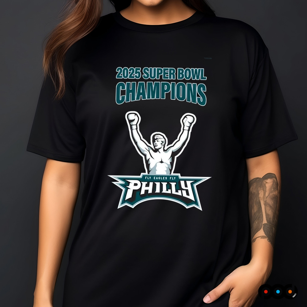 Philadelphia Eagles 2025 super bowl champions fly eagles fly philly shirt