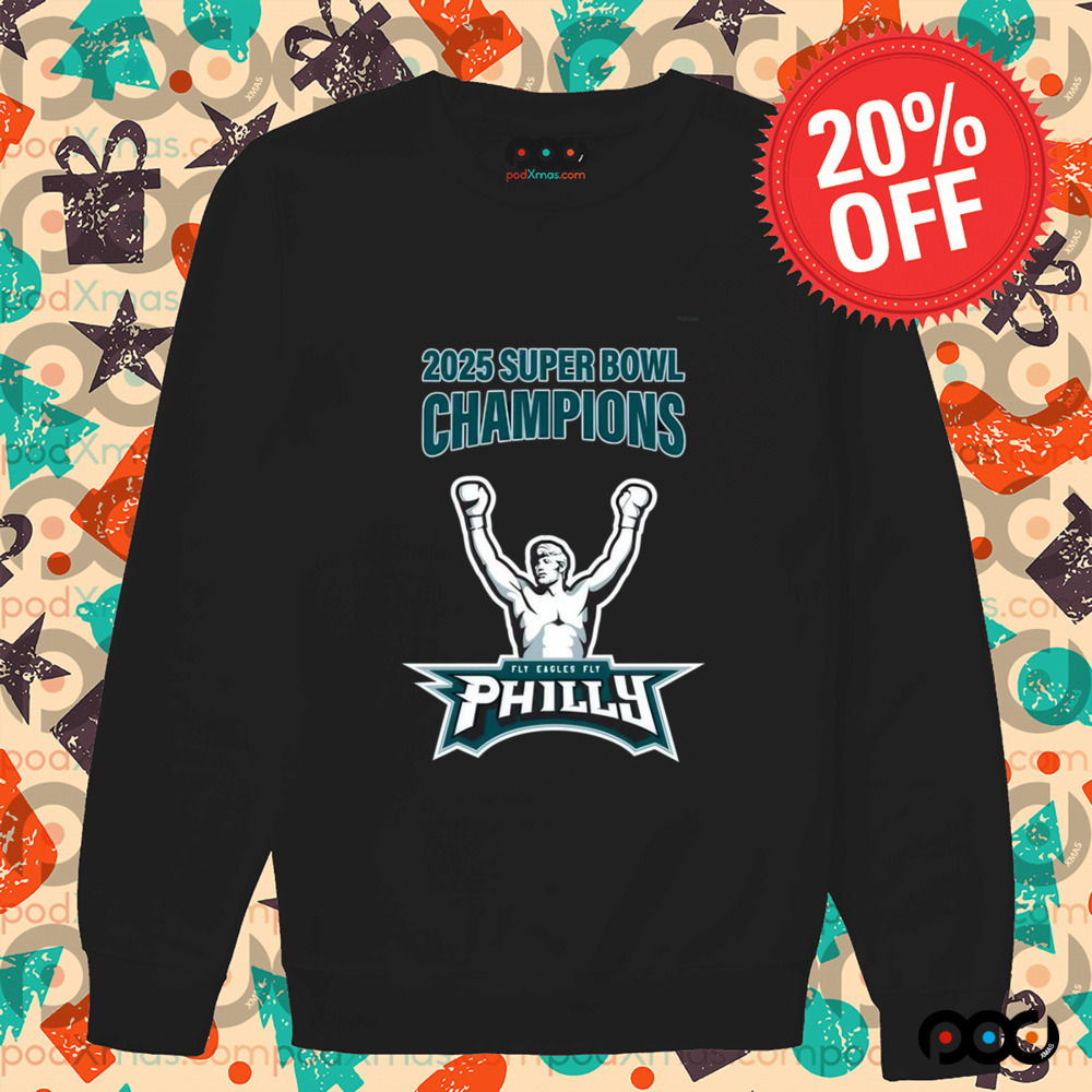 Philadelphia Eagles 2025 super bowl champions fly eagles fly philly shirt