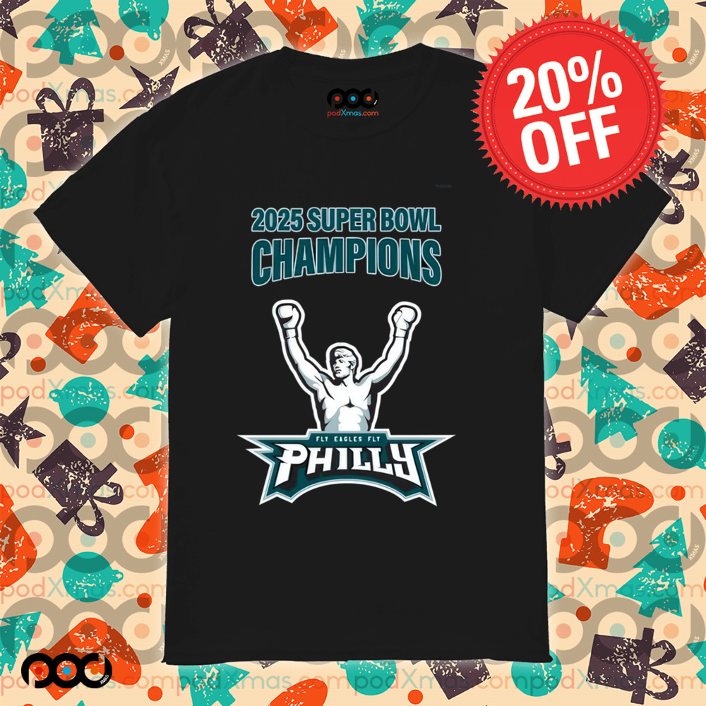 Philadelphia Eagles 2025 super bowl champions fly eagles fly philly shirt