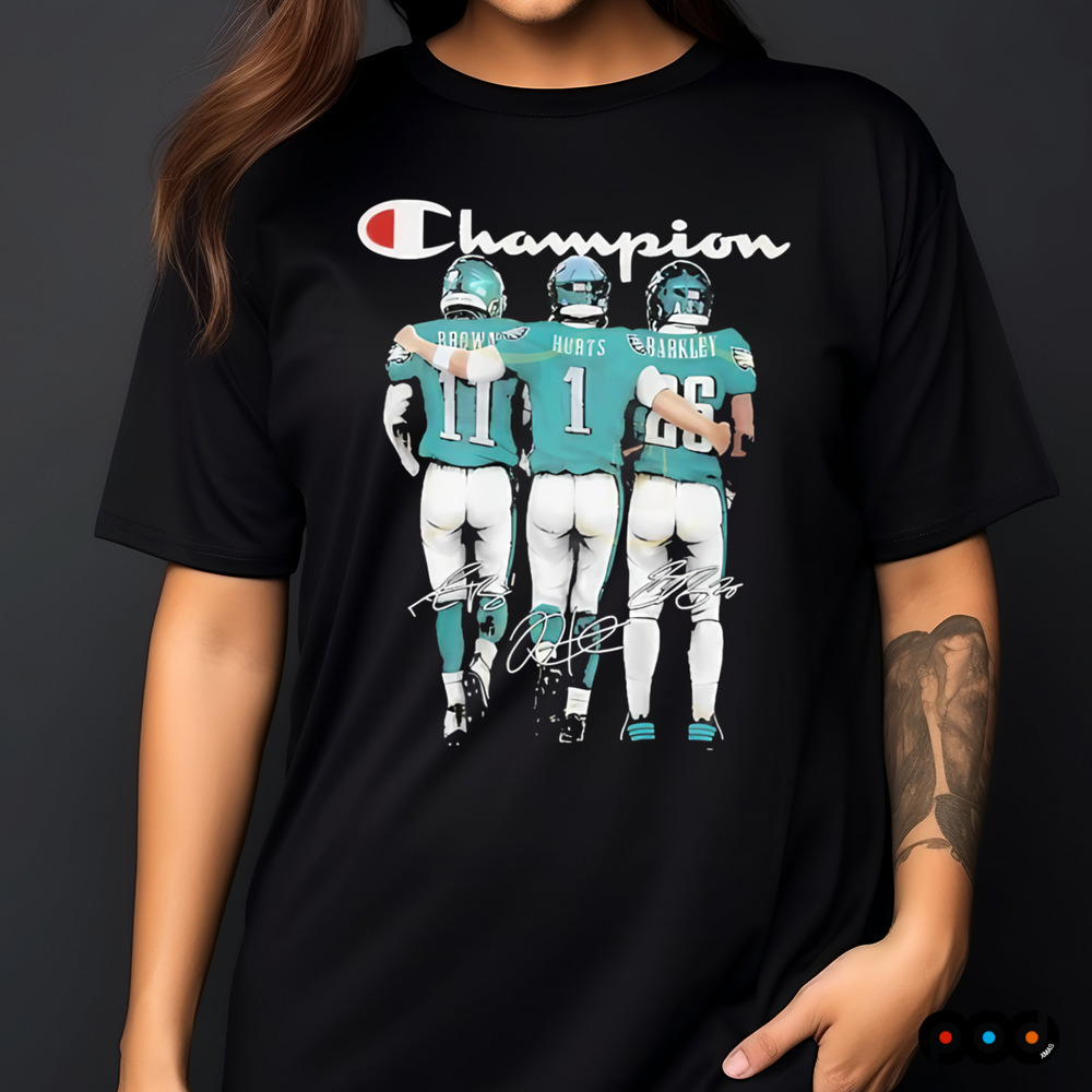 Philadelphia Eagles Champions Signature Shirt