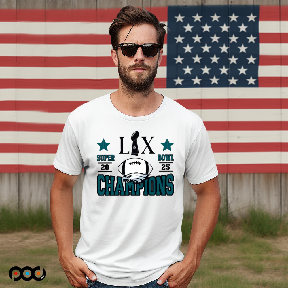 Philadelphia Eagles LIX Super Bowl 2025 Chapions Football