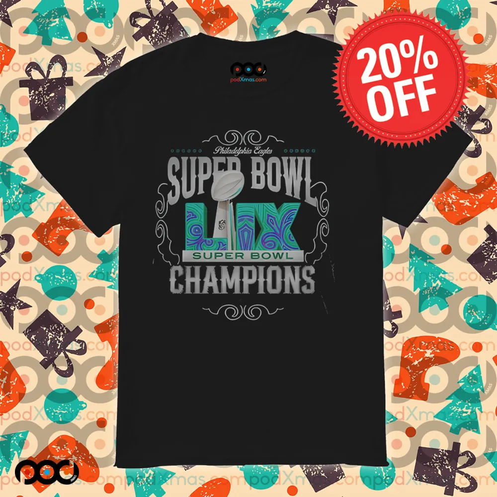 Philadelphia Eagles NFL Super Bowl LIX Shirt