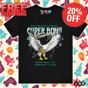 Philadelphia Eagles Phi 40 KC 22 score Super Bowl Champions shirt