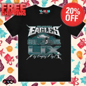 Philadelphia Eagles Super Bowl LIX 2025 Fly eagles Fly T-Shirt