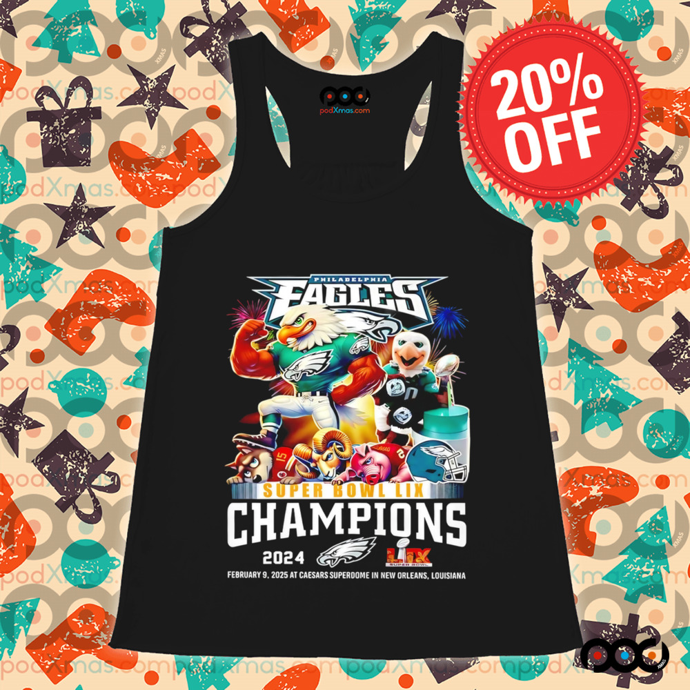 Philadelphia Eagles Super Bowl LIX Champions February 9, 2025 At Caesars Superdome In New Orleans, Louisiana shirt