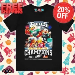 Philadelphia Eagles Super Bowl LIX champions 2024 Shirt