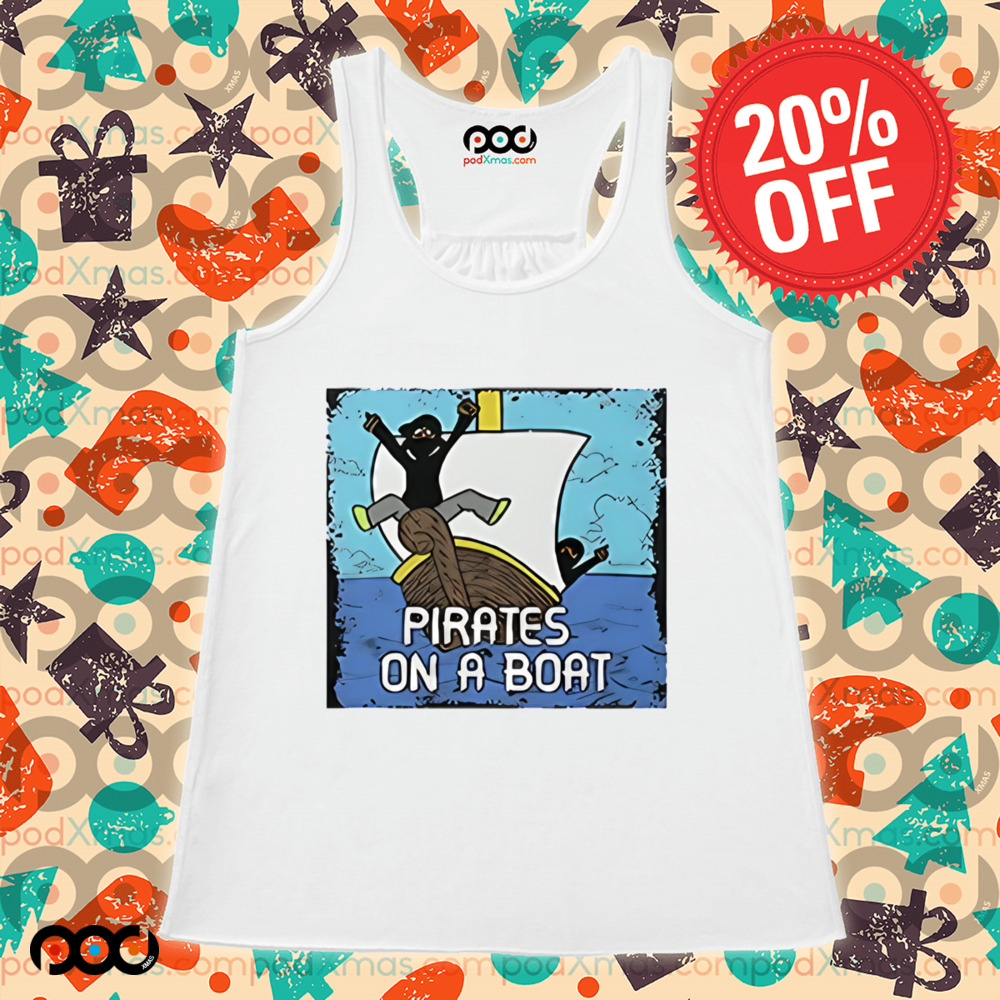 Pirates on a boat shirt