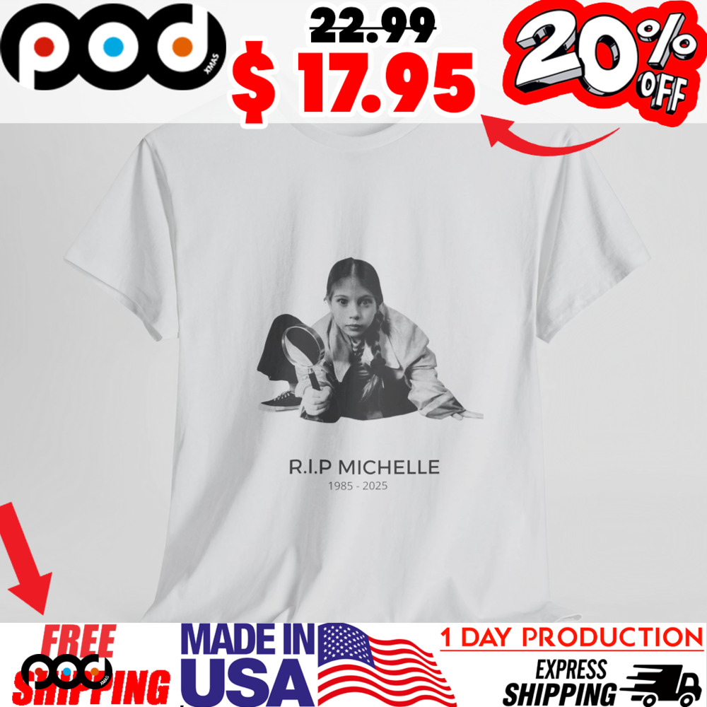 R.I.P. MICHELLE TRACHTENBERG Harriet The Spy Vintage Away At The Age Of 39 Memorial Shirt 1 R.I.P. MICHELLE TRACHTENBERG Harriet The Spy Vintage Away At The Age Of 39 Memorial Shirt