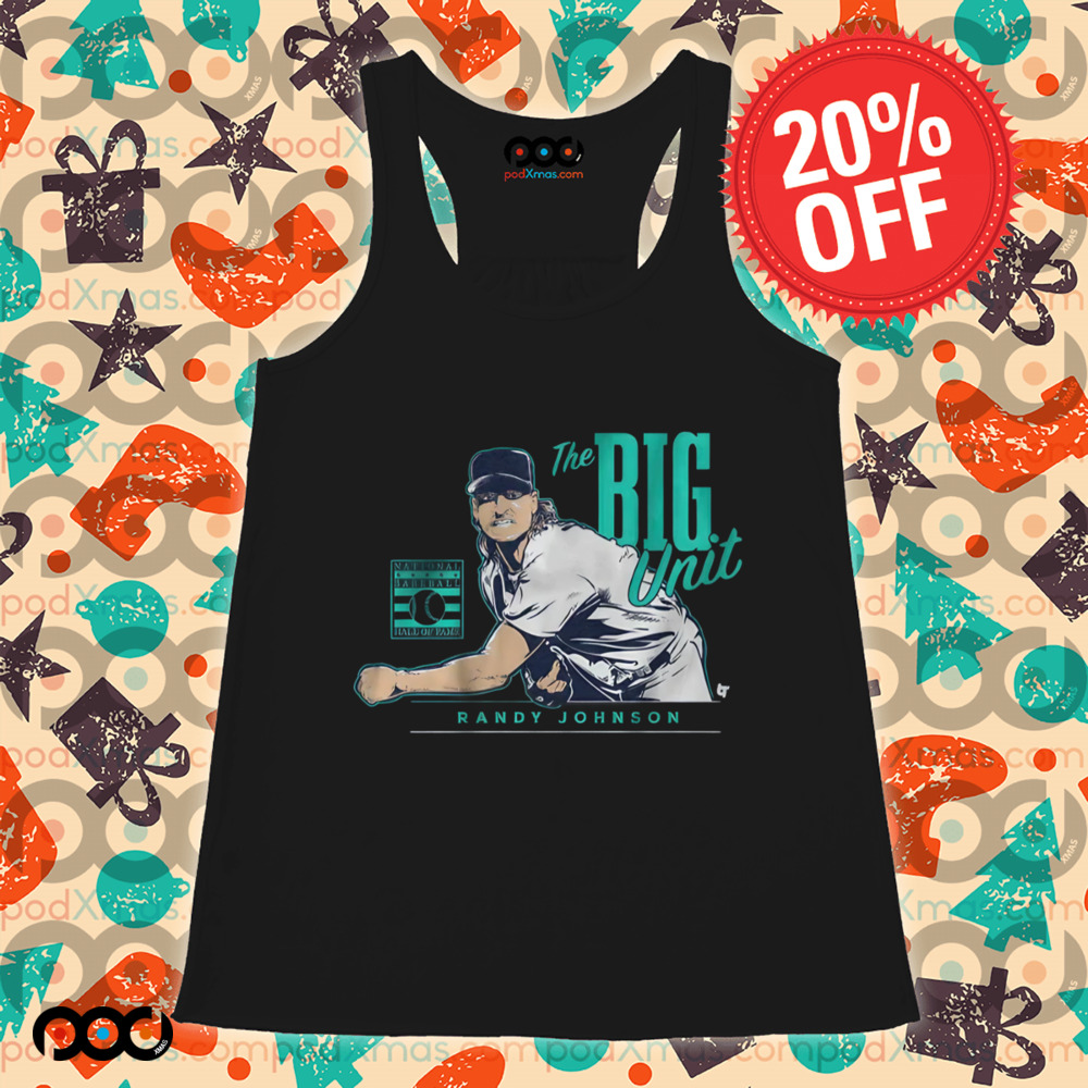 Randy Johnson The Big Unit Seattle Mariners caricature shirt