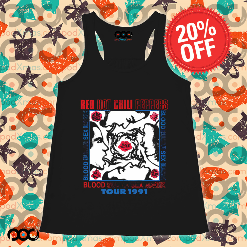 Red Hot Chili Peppers - Blood Sugar Sex Magik 1991 Tour Shirt