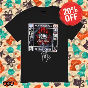 Roman Reigns WWE Your Tribal Chief 1000 Days as Champion shirt
