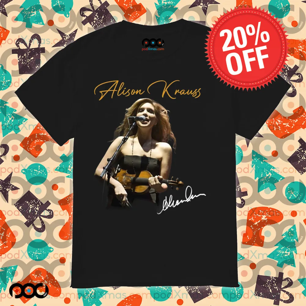 SALE Alison Krauss Live Shirt