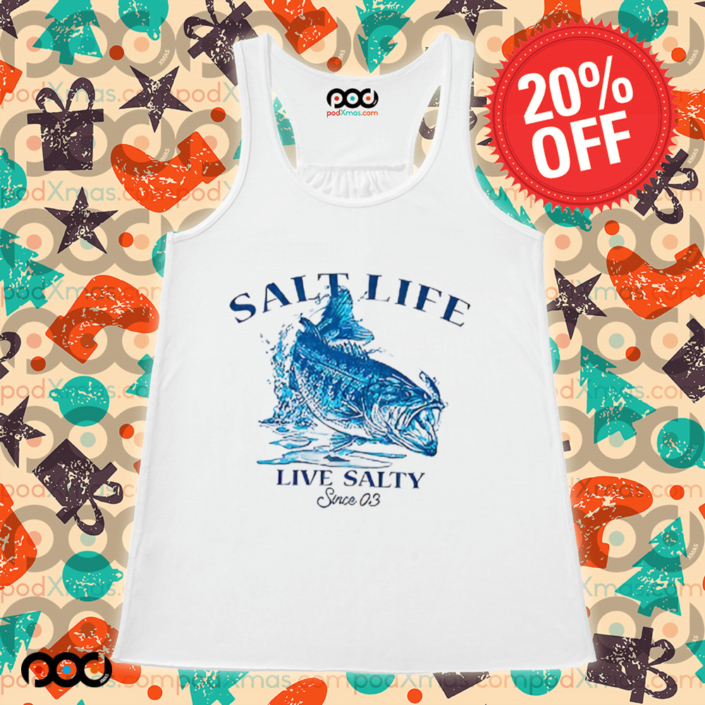Salt Life Salty Bass Since 03 Shirt