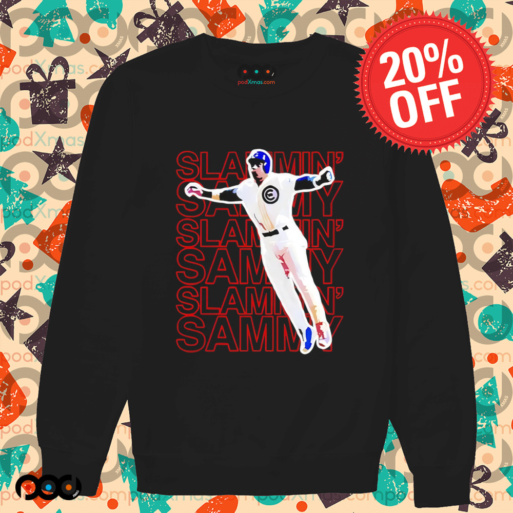 Sammy Sosa Slammin’ Sammy Superstar Chicago Cub shirt