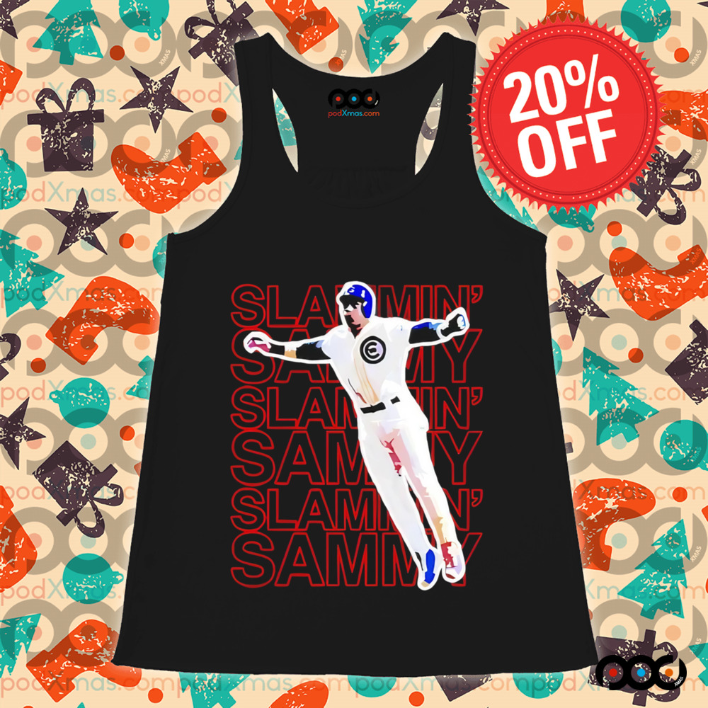 Sammy Sosa Slammin’ Sammy Superstar Chicago Cub shirt