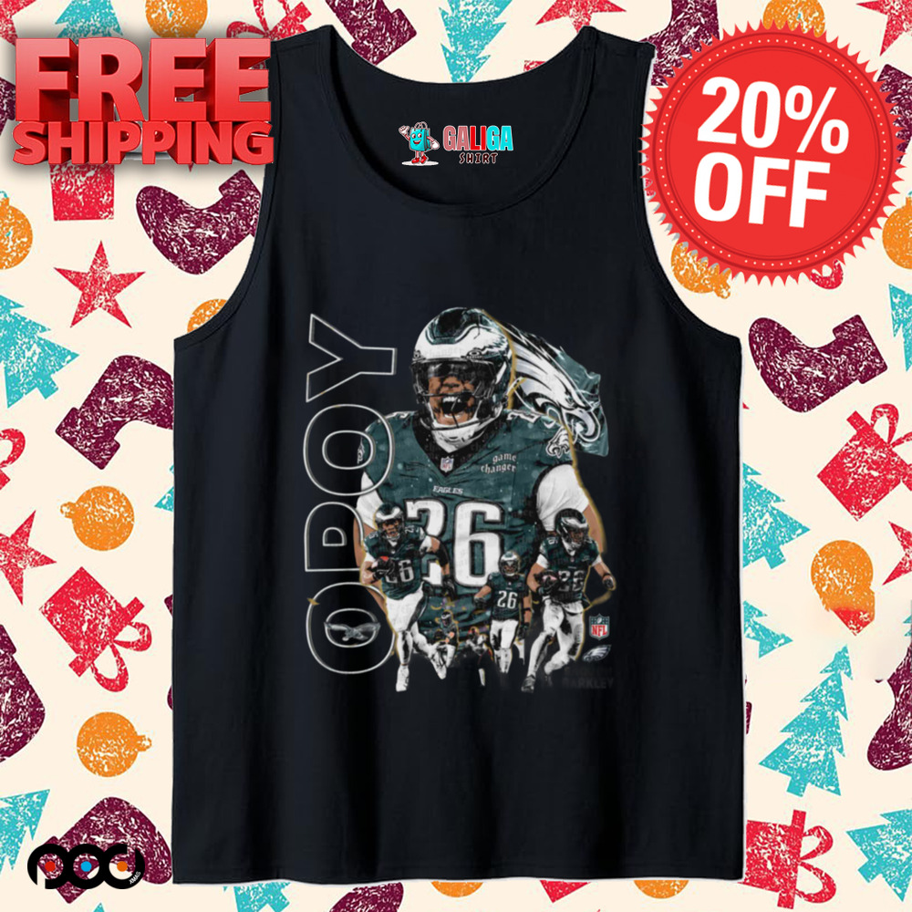 Saquon Barkley - OPOY RB Philadelphia Eagles 2024 AP NLP Shirt
