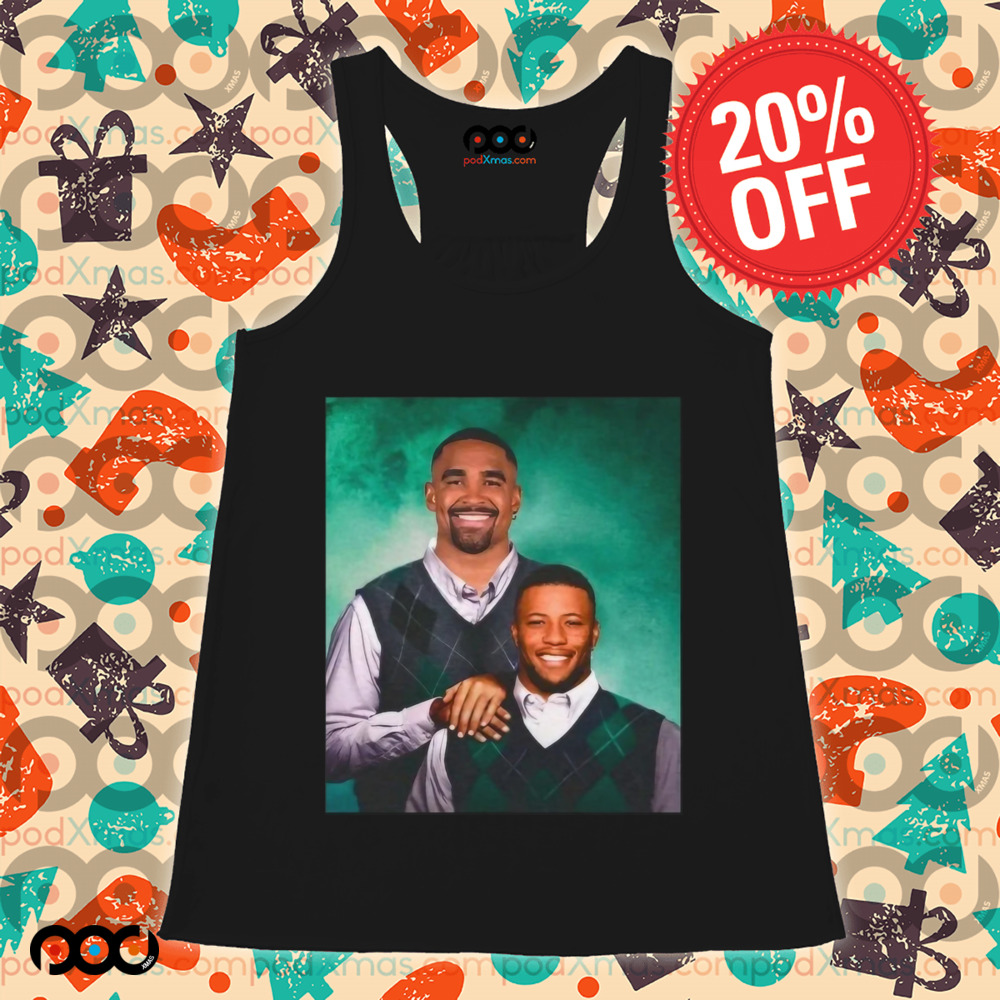 Saquon Barkley And Jalen Hurts Step Brothers Philadelphia Eagles Shirt