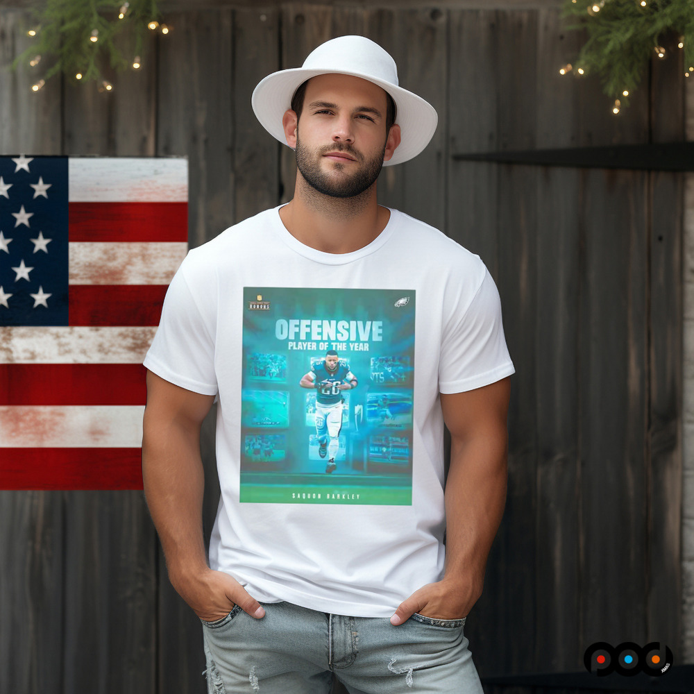 Saquon Barkley NFL offensive player of the year shirt