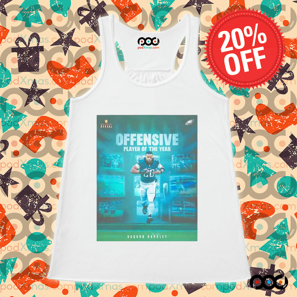 Saquon Barkley NFL offensive player of the year shirt
