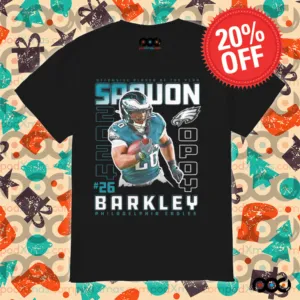 Saquon Barkley Philadelphia Eagles 2024 Offensive Player of the Year shirt