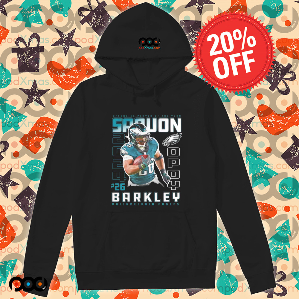 Saquon Barkley Philadelphia Eagles 2024 Offensive Player of the Year shirt