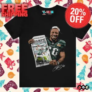 Saquon Barkley SB Philadelphia Eagles MVP NFL Signature shirt