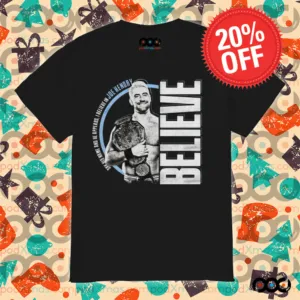 Say his name and he appears i believe in joe hendry World Champion retro shirt
