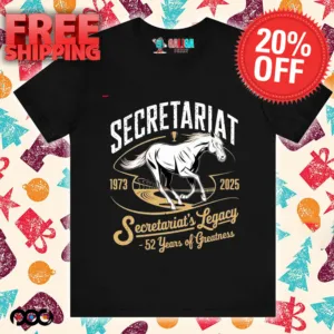 Secretariat 1973 anniversary 2025 52 year of Freatness shirt