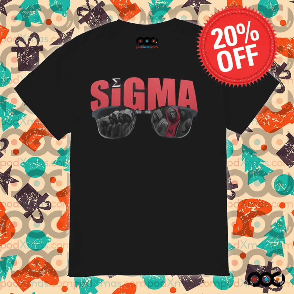Sigma with cool glasses shirt