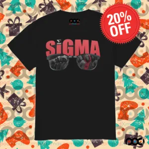 Sigma with cool glasses shirt