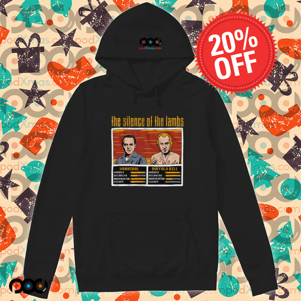 Silence of The Lambs Movie Hannibal Lecter VS Buffalo Bill Shirt