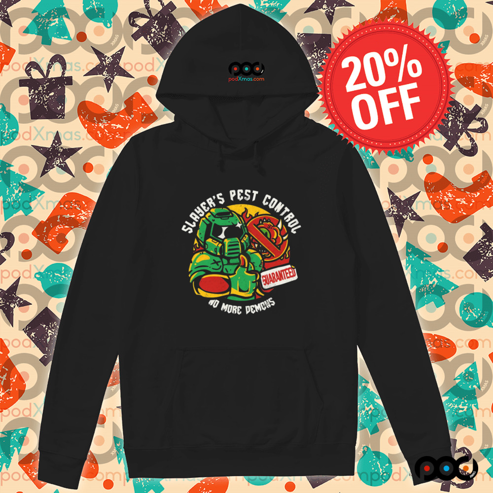 Slayer's Pest control no more demons guaranteed shirt