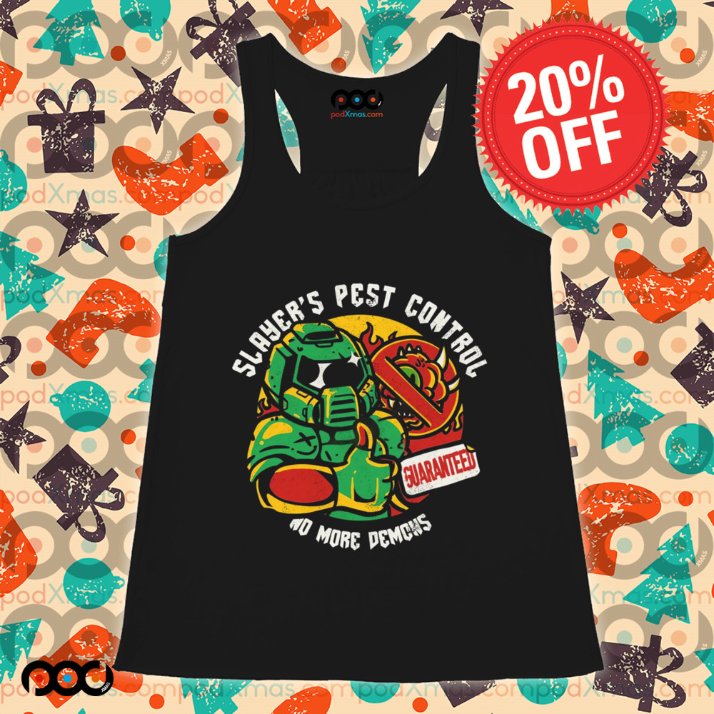 Slayer's Pest control no more demons guaranteed shirt