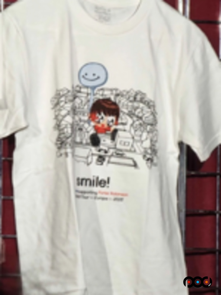 Smile support Porter Robinson World tour Europe 2025 shirt