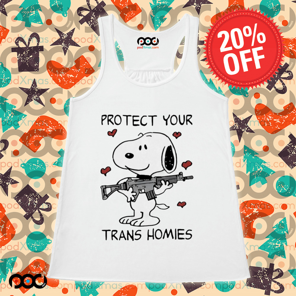 Snoopy Peanuts protect your trans homies shirt