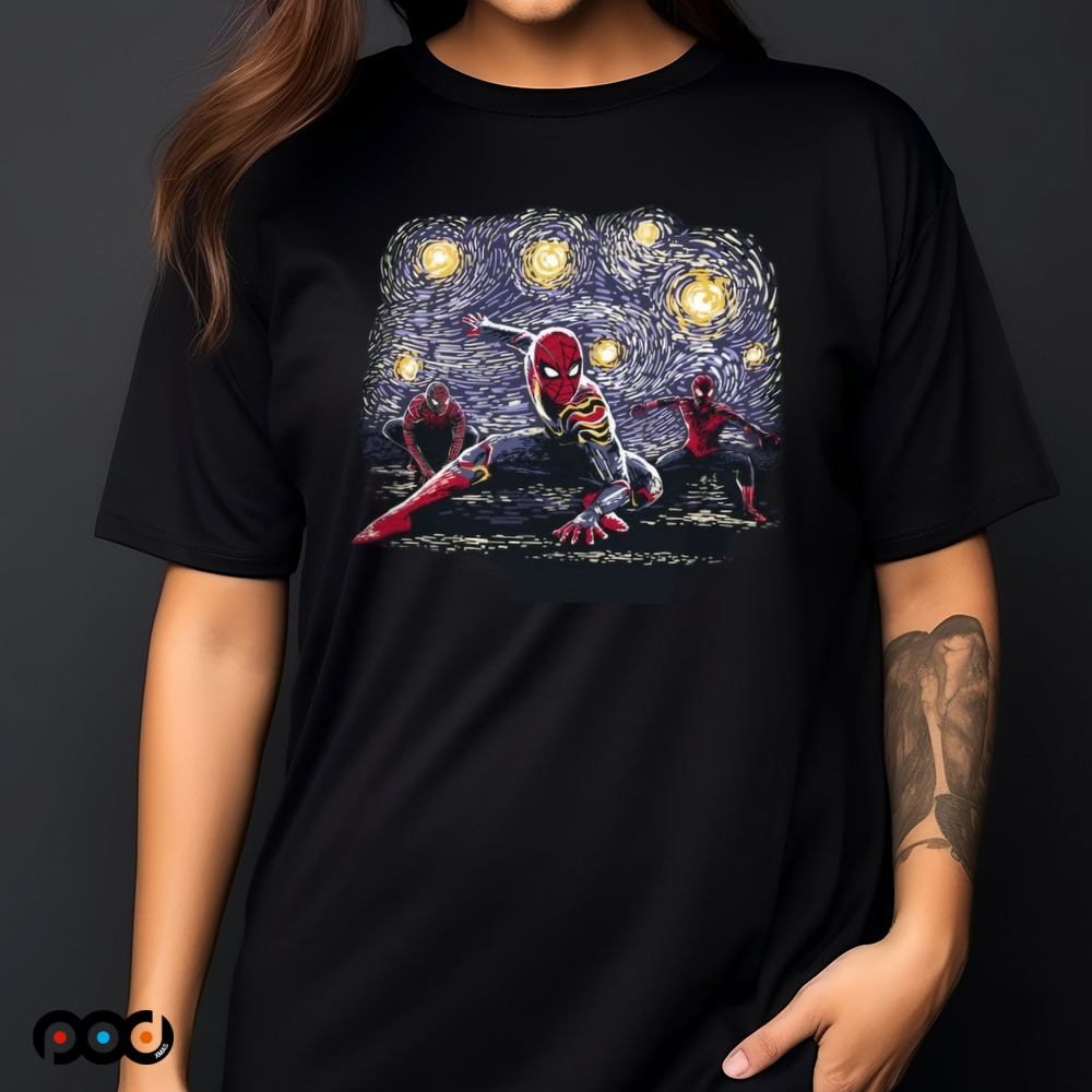 Spiders on a Starry Night shirt