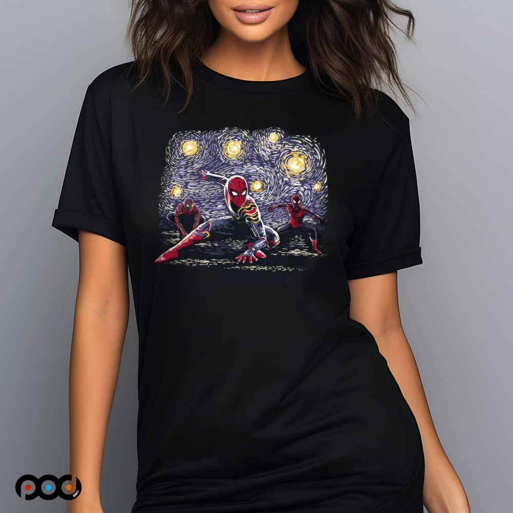 Spiders on a Starry Night shirt