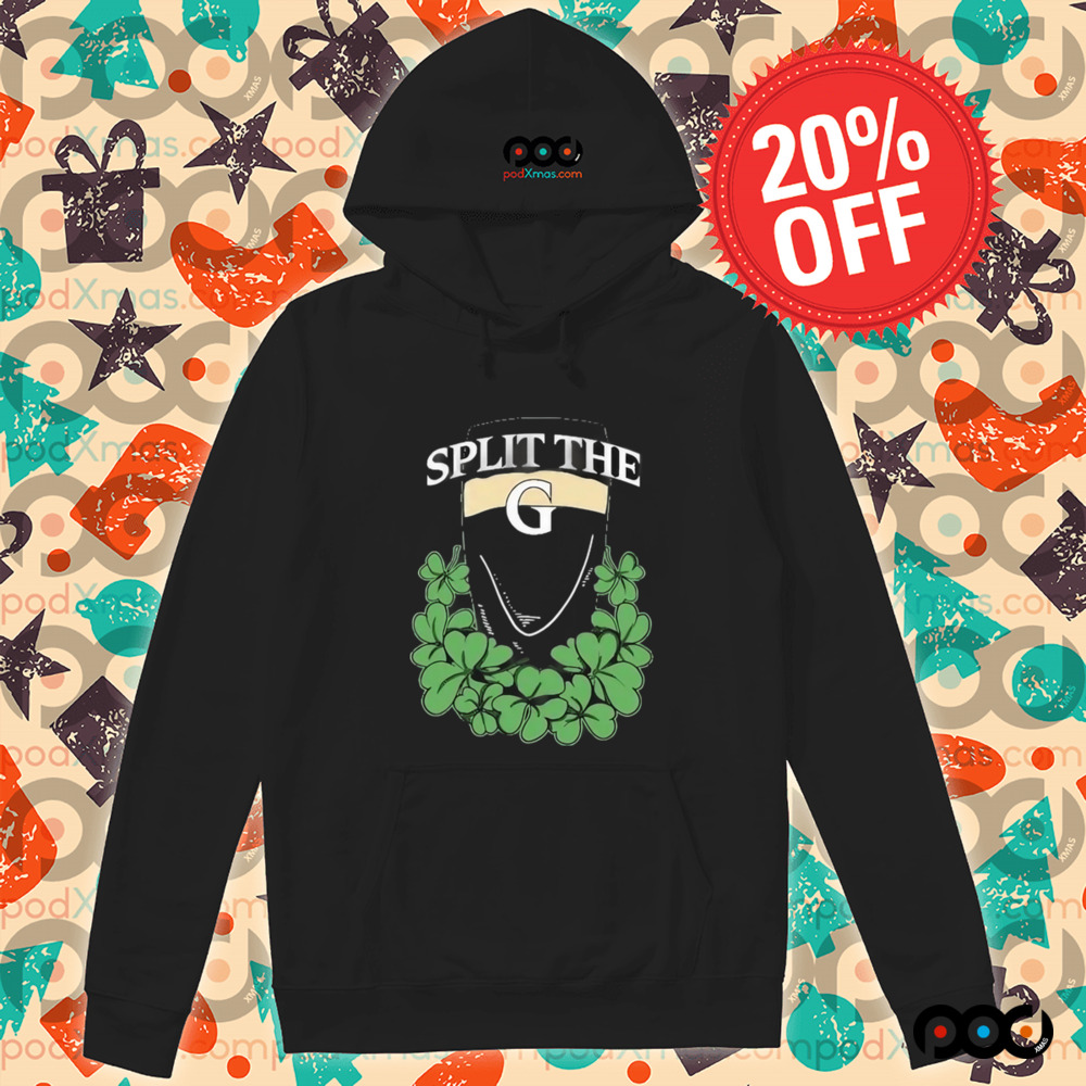 Split The G Shamrock St. Patrick’s Day Shirt