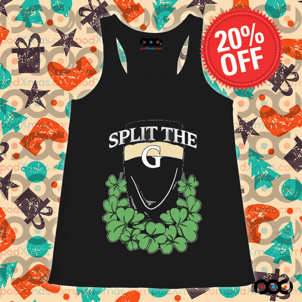 Split The G Shamrock St. Patrick’s Day Shirt