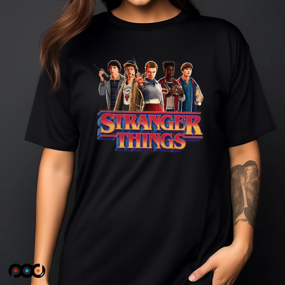 Stranger things 5 shirt