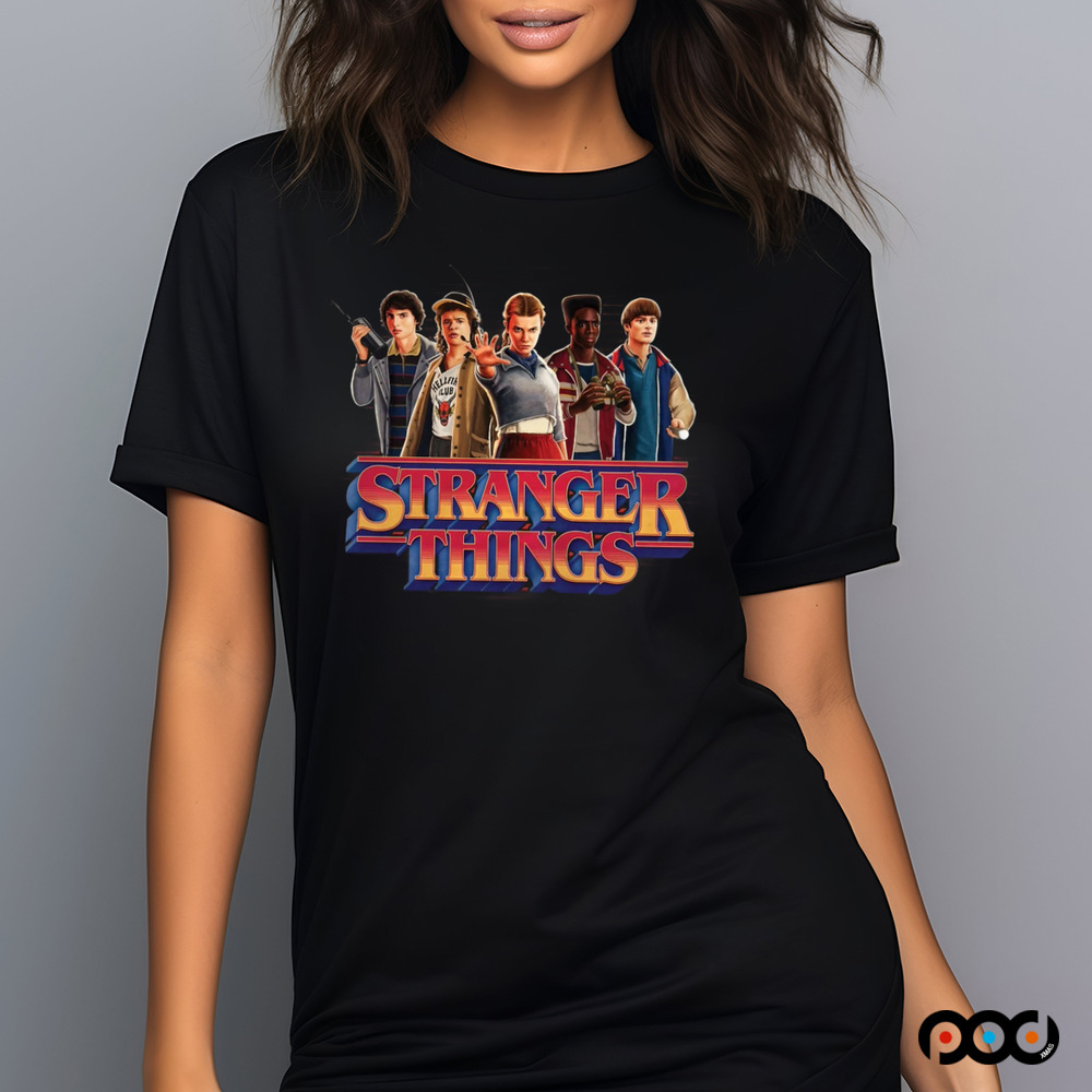 Stranger things 5 shirt