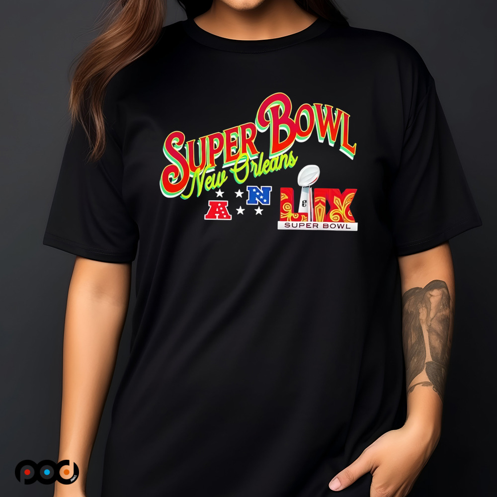 Super Bowl New Orleans LIX shirt
