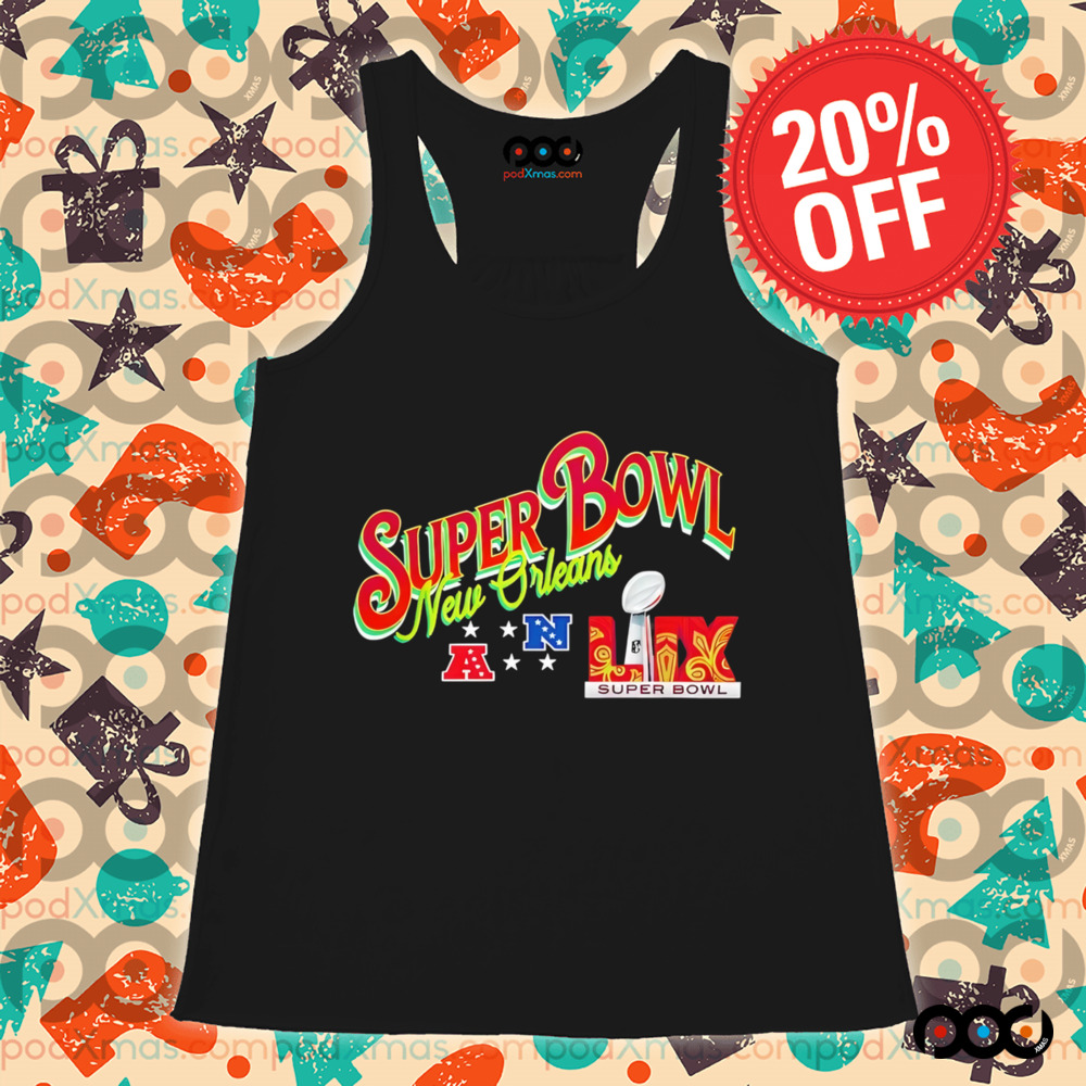 Super Bowl New Orleans LIX shirt